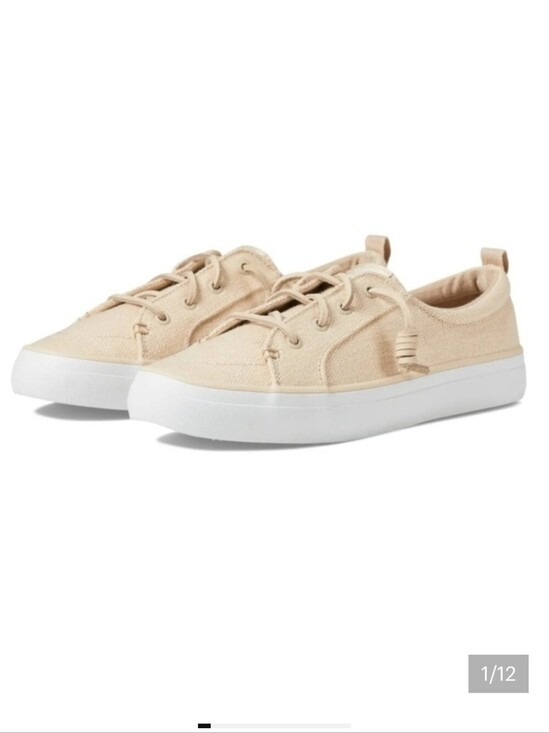 Sperry Shoes - Sperry Women's Crest Vibe Canvas Sneakers Size 6 New